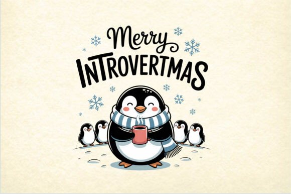 Funny Penguin Christmas PNG Review for Digital Sellers and Designers