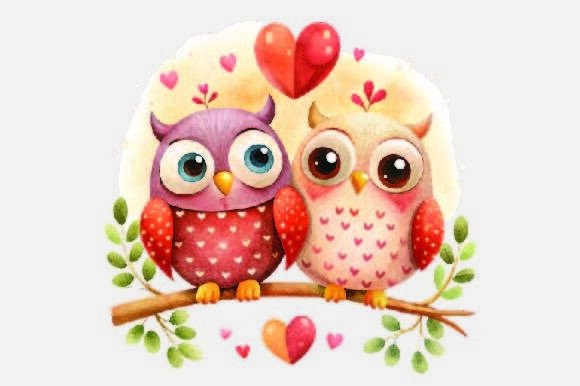Owl Love Christmas PNG: A Versatile Illustration for Seasonal Branding