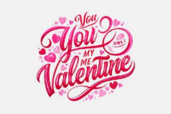 You You My Me Valentine Christmas PNG: A Freebie for Festive Branding